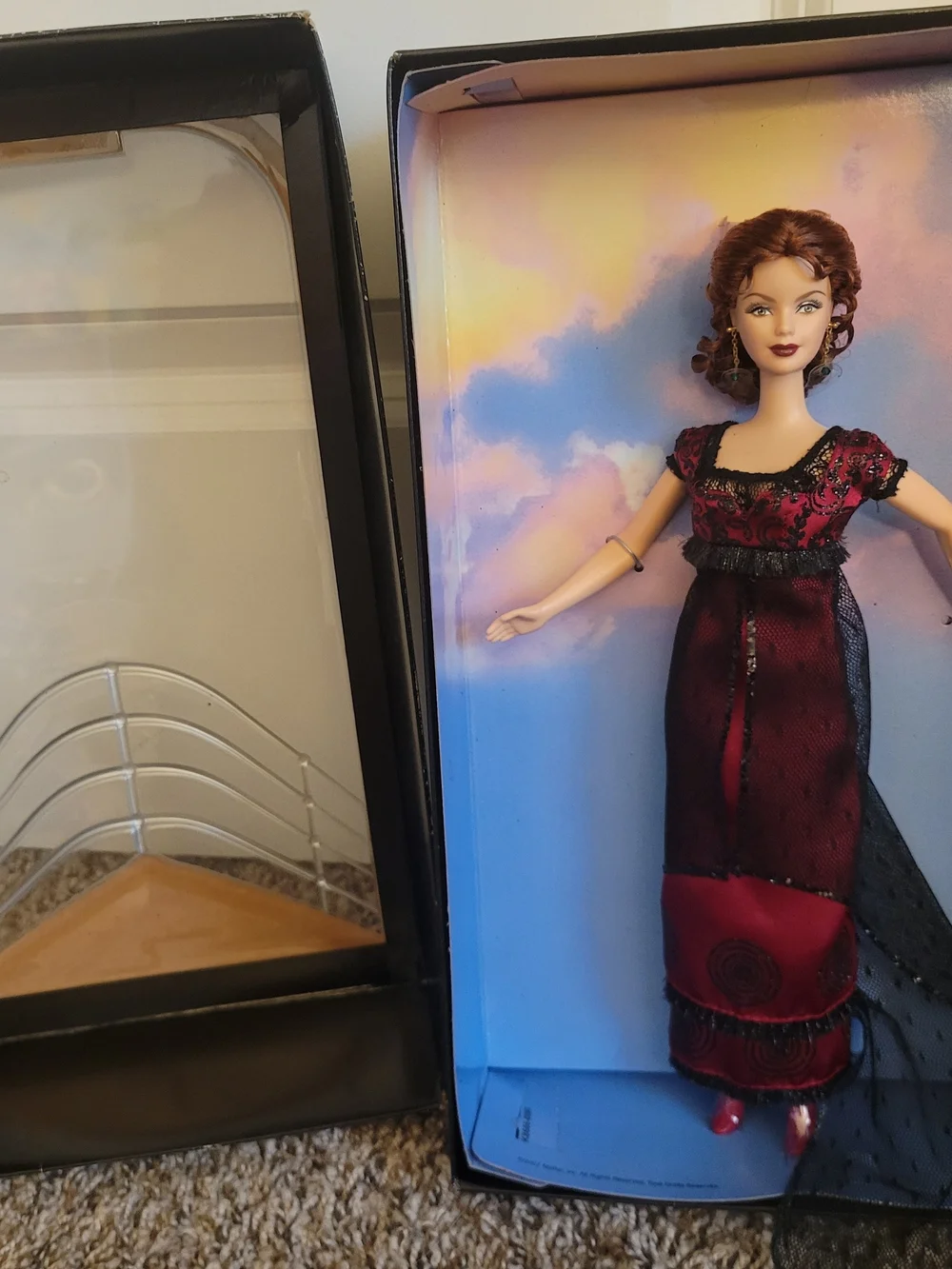 Titanic Rose Barbie, Pink Label, 2007, Great Condition